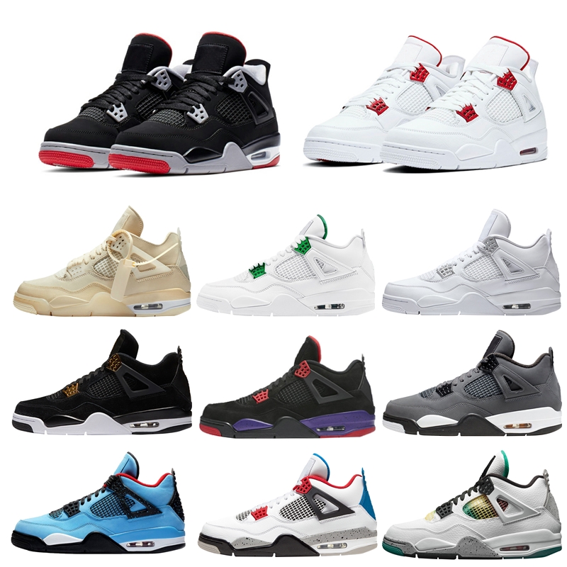 4S white sail SE Neon 2020 black cat Jumpman 4 Basketball Shoes metallic green trainers Travis scotts purple Men sports sneakers, Gifts
4S white sail SE Neon 2020 black cat Jumpman 4 Basketball Shoes metallic green trainers Travis scotts purple Men sports sneakers, Gifts