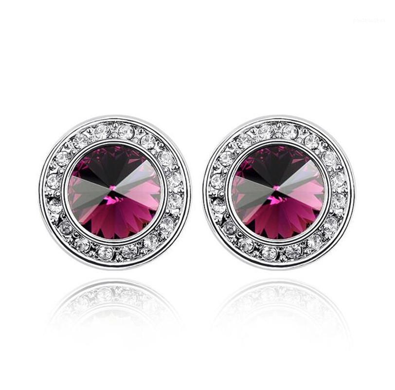 Stud Austrian Crystal Earrings Daily Leisure Jewelry Accessories For Women Fashion Brand, Golden;silver
Stud Austrian Crystal Earrings Daily Leisure Jewelry Accessories For Women Fashion Brand, Golden;silver