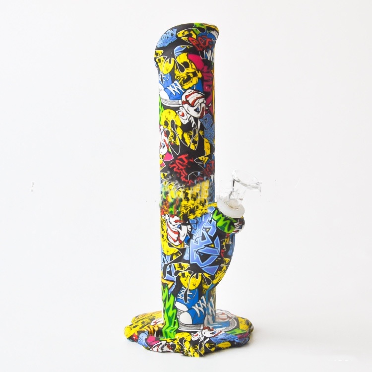Hookah 14 Inch Silicone Bong Smoking Pipes With Glass Bowl And Downstem oil Rigs in Different Colors Water pipe
Hookah 14 Inch Silicone Bong Smoking Pipes With Glass Bowl And Downstem oil Rigs in Different Colors Water pipe