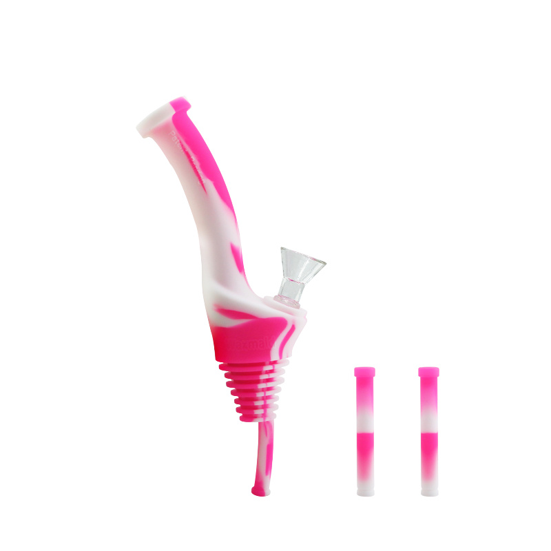Waxmaid Original Silicone Bong 19-39mm Mouthpiece Unbreakable Portable Trave Smoking Water Pipe Tobacco Pipe With Glass Bowl Free Shipping
Waxmaid Original Silicone Bong 19-39mm Mouthpiece Unbreakable Portable Trave Smoking Water Pipe Tobacco Pipe With Glass Bowl Free Shipping