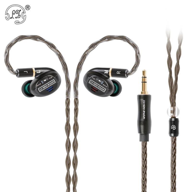 LZ A7 In Ear Earphone 1 Dynamic+4BA+2 Piezoelectric Ceramics Driver Hybrid 7 Unit HIFI IEM Tuning Switch MMCX A6 3 Flagship, Black
LZ A7 In Ear Earphone 1 Dynamic+4BA+2 Piezoelectric Ceramics Driver Hybrid 7 Unit HIFI IEM Tuning Switch MMCX A6 3 Flagship, Black