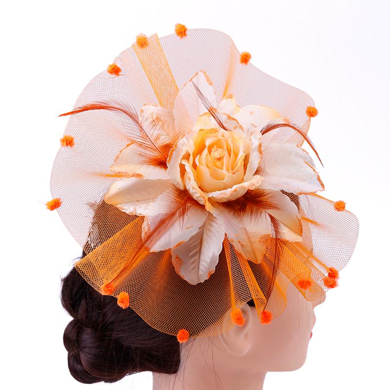 16 colors Fascinator with Feathers and Veiling ladies day Wedding Bridal Party Wedding Brides Hair accessories bride headdress
16 colors Fascinator with Feathers and Veiling ladies day Wedding Bridal Party Wedding Brides Hair accessories bride headdress