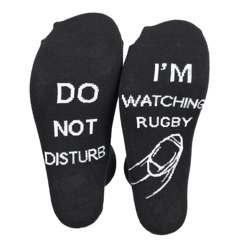 Women Men Do Not Disturb I'm Watching Comfy Gift Elastic Fashion Funny Novelty Letter Printed Mid Calf Socks Soft, Black
Women Men Do Not Disturb I'm Watching Comfy Gift Elastic Fashion Funny Novelty Letter Printed Mid Calf Socks Soft, Black