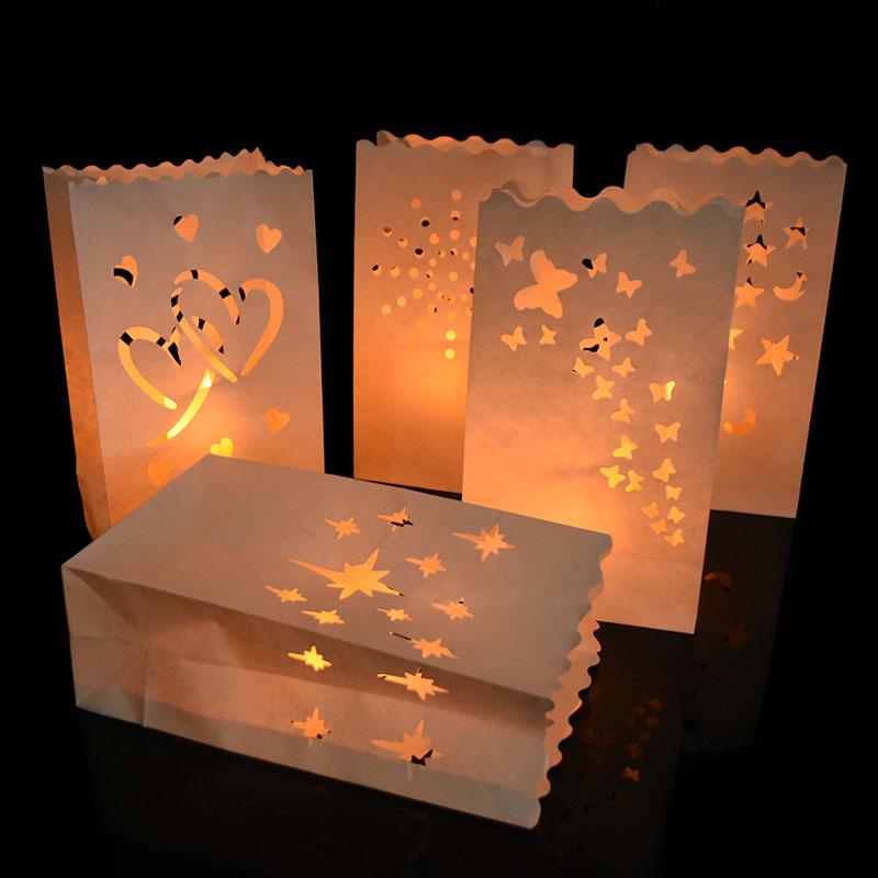 5pcs Lantern Candle Bags Heart Shaped Light Holder Luminaria Paper Bag for Outdoor Wedding Decoration Valentines Day Gifts
5pcs Lantern Candle Bags Heart Shaped Light Holder Luminaria Paper Bag for Outdoor Wedding Decoration Valentines Day Gifts