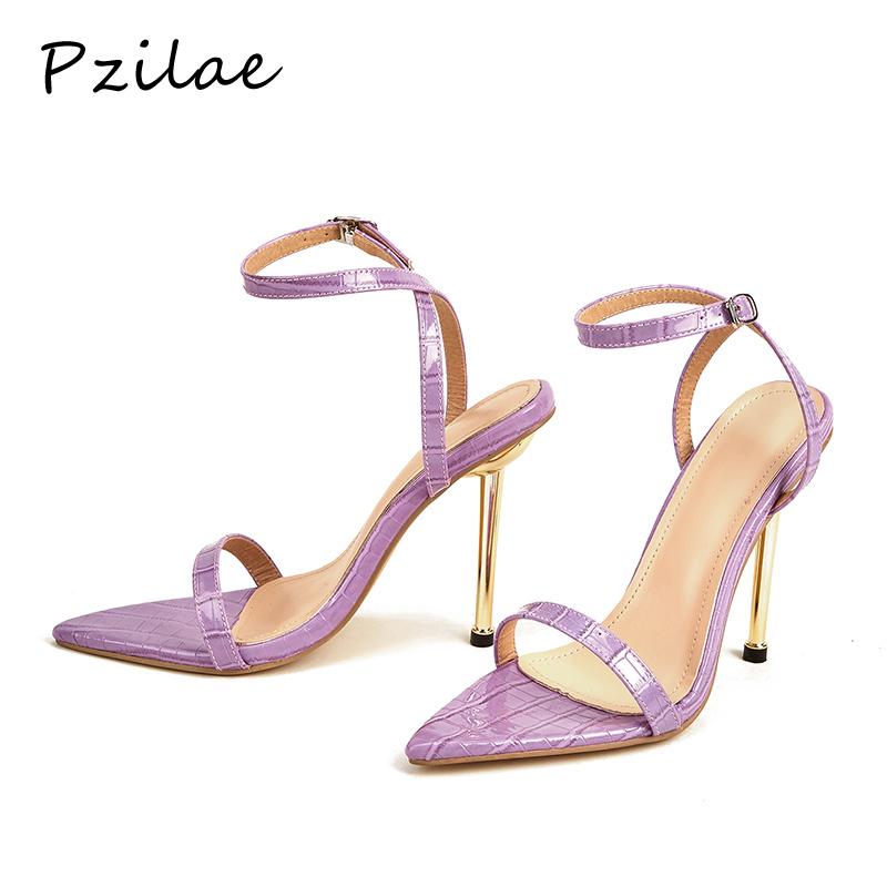 Pzilae 2021 Summer Sexy Party Shoes Women Stiletto High Heels Ankle Strap Office Lady Sandals Pointed Toe Metal heel Wome Sandal, Purple
Pzilae 2021 Summer Sexy Party Shoes Women Stiletto High Heels Ankle Strap Office Lady Sandals Pointed Toe Metal heel Wome Sandal, Purple