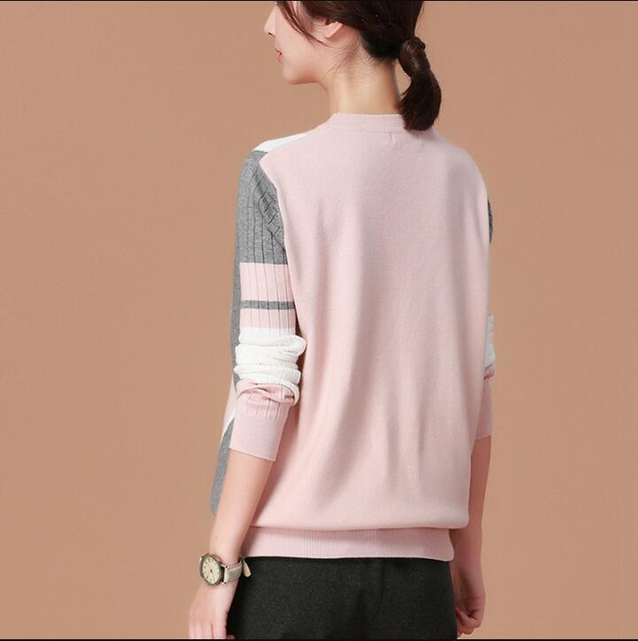 épais automne hiver femmes pull pull mode qualité tricoté pull-over doux chaud femme pull 201030