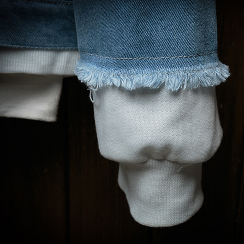 iSurvivor 2020 Men Spring Autumn Patchwork Denim Jeans Jackets Coats Male Casual Fashion Slim Fit Hooded Jackets Cardigans LJ201013