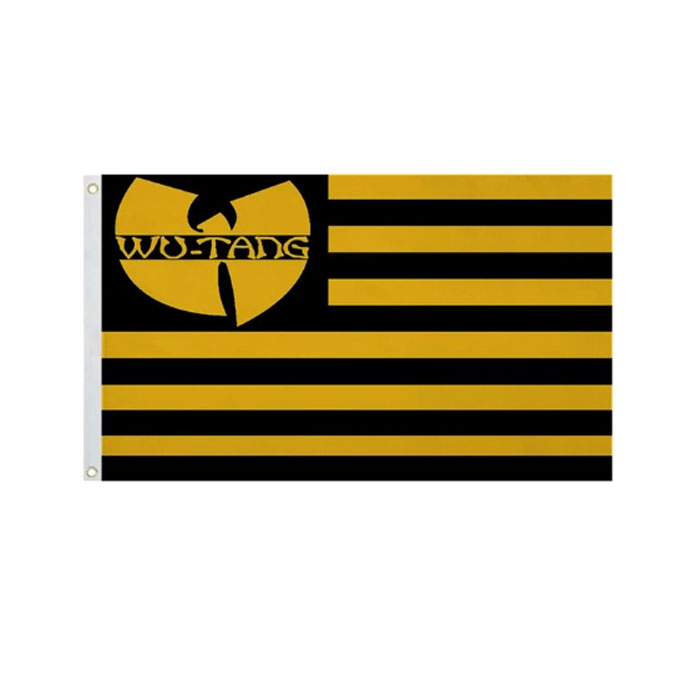 Wu Tang Band Flag 3x5 FT Promotional Flag Festival Party Gift 100D Polyester Indoor Outdoor Printed Hot selling
Wu Tang Band Flag 3x5 FT Promotional Flag Festival Party Gift 100D Polyester Indoor Outdoor Printed Hot selling