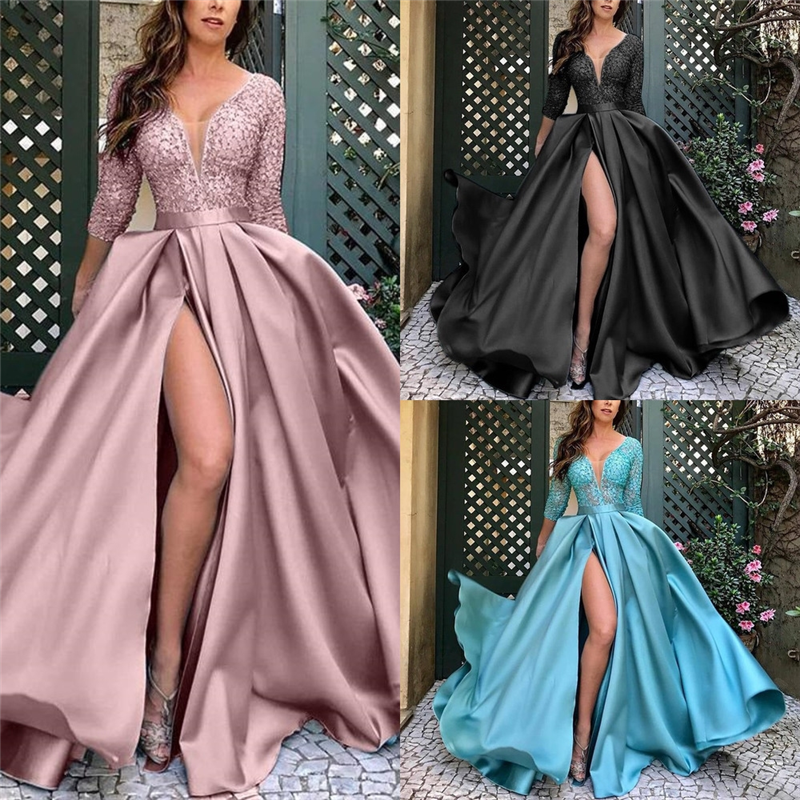 2ed1 New Backless Mermaid Lace Sexy Beaded Prom Dresses Sweetheart Prom Sweep Sky wear designer for man Train Satin Gowns Light stage Blue, Pink
2ed1 New Backless Mermaid Lace Sexy Beaded Prom Dresses Sweetheart Prom Sweep Sky wear designer for man Train Satin Gowns Light stage Blue, Pink