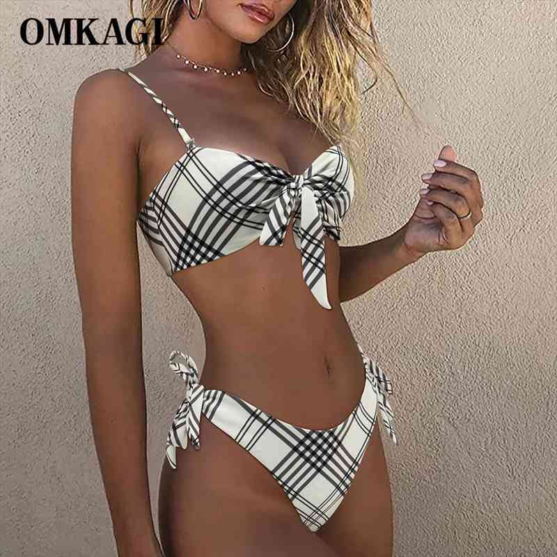 thong bikini plaid white bikini set bandeau swimsuit for women brazilian swimsuit bow high cut micro push up, White;black
thong bikini plaid white bikini set bandeau swimsuit for women brazilian swimsuit bow high cut micro push up, White;black