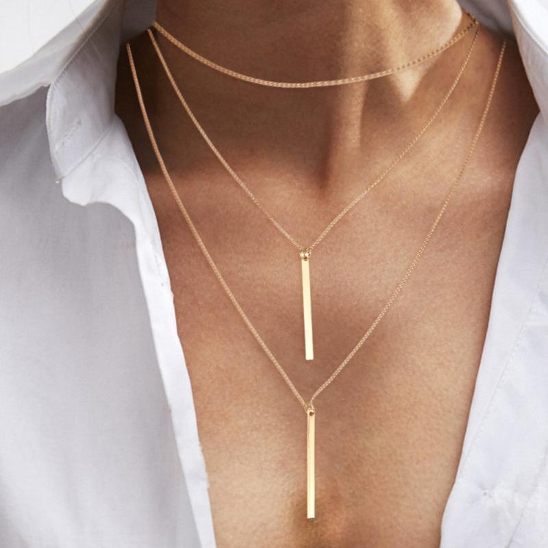 New Korean Metal Multi-layer Choker Necklace Set Gold Color Simple Round Necklace Pendants For Women Wedding Party Jewelry 2020
New Korean Metal Multi-layer Choker Necklace Set Gold Color Simple Round Necklace Pendants For Women Wedding Party Jewelry 2020