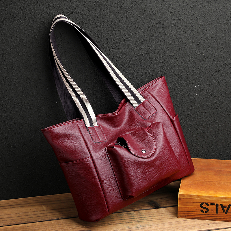 Hot sale large women's bag large capacity shoulder bags high quality PU leather shoulder bags ladies wild bags sac a main femme, Yellow
Hot sale large women's bag large capacity shoulder bags high quality PU leather shoulder bags ladies wild bags sac a main femme, Yellow