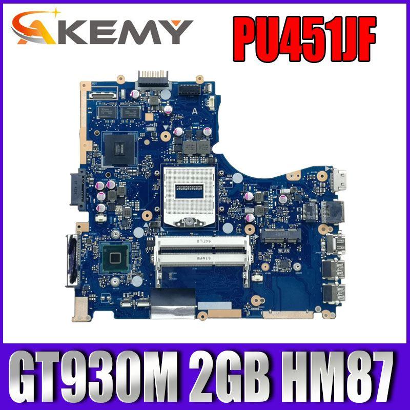 PU451JF Motherboard For Asus PU451 PU451J REV2.0 HM87 REV 2.0 GT930M 2GB HM87 100% Test OK
PU451JF Motherboard For Asus PU451 PU451J REV2.0 HM87 REV 2.0 GT930M 2GB HM87 100% Test OK