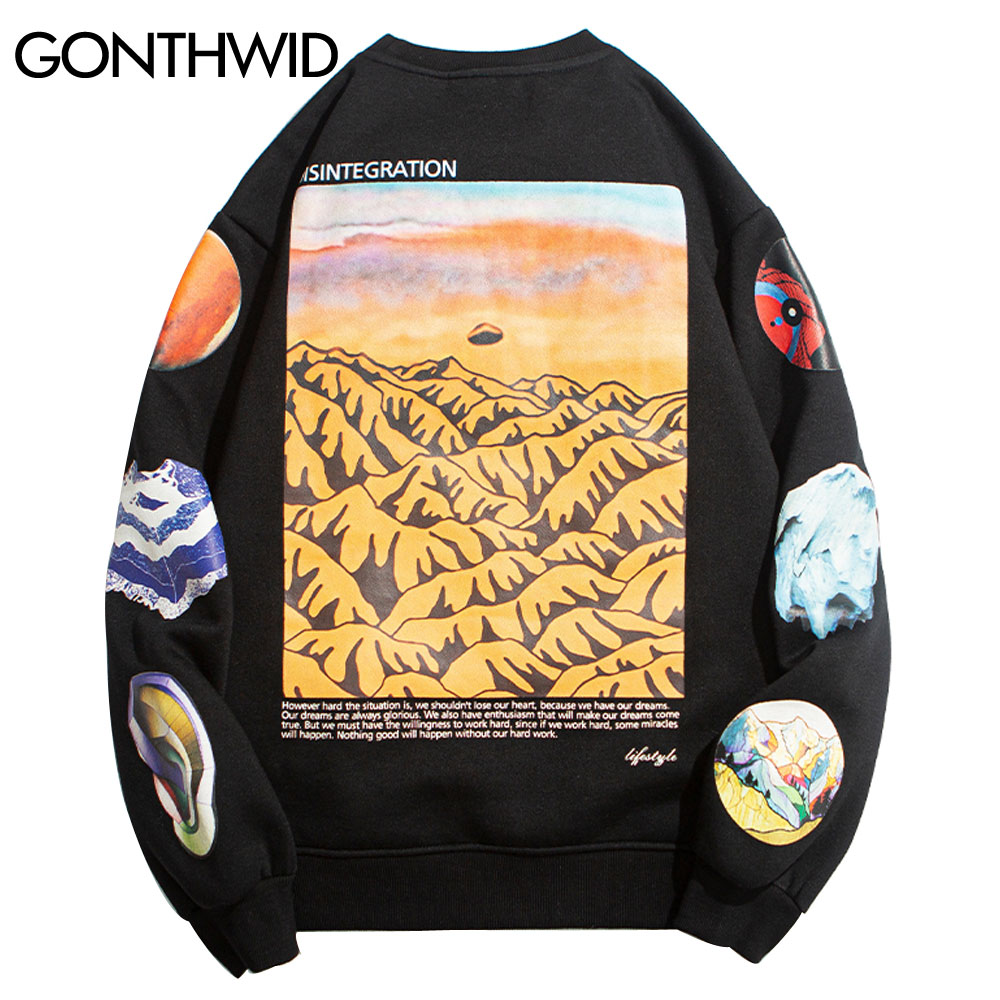 Creative Pattern Print Fleece Hoodies Sweatshirts Streetwear Hip Hop Harajuku Casual Pullover Hoodie Mens 2020 Outwear, Black
Creative Pattern Print Fleece Hoodies Sweatshirts Streetwear Hip Hop Harajuku Casual Pullover Hoodie Mens 2020 Outwear, Black