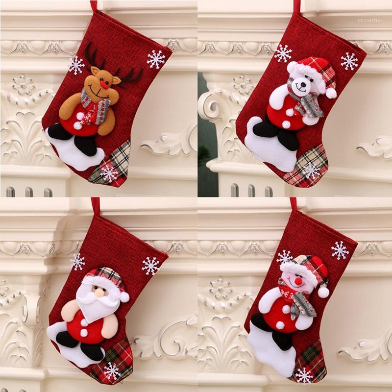 Christmas Gift Socks Plush Christmas Stocking With Hanging Rope For Xmas Tree Ornament Decorations Xmas Supplies socks1
Christmas Gift Socks Plush Christmas Stocking With Hanging Rope For Xmas Tree Ornament Decorations Xmas Supplies socks1