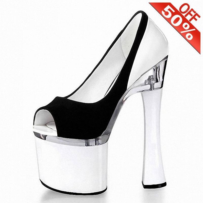 18cm High heeled shoes Super Spool heels Shallow Peep toe Mixed colors Thick platform 7 inches Office lady Work shoes Novelty1, Rosy red 17cm
18cm High heeled shoes Super Spool heels Shallow Peep toe Mixed colors Thick platform 7 inches Office lady Work shoes Novelty1, Rosy red 17cm