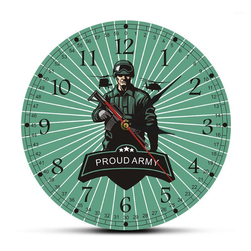 Proud Army Quartz Duvar Saat Klock Modern Mute Print Wall Clock Solider with Rifle Tank Wall Decal Acrylic Watch1
Proud Army Quartz Duvar Saat Klock Modern Mute Print Wall Clock Solider with Rifle Tank Wall Decal Acrylic Watch1