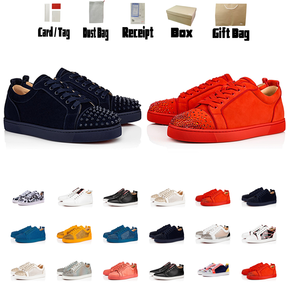 Luxurys Designers Shoes Red Bottom Leather Men Sneakers Women Shoes Trainers White Shoes Flat Booties Low Top Sneakers Boots Size US5-US13, #33
Luxurys Designers Shoes Red Bottom Leather Men Sneakers Women Shoes Trainers White Shoes Flat Booties Low Top Sneakers Boots Size US5-US13, #33