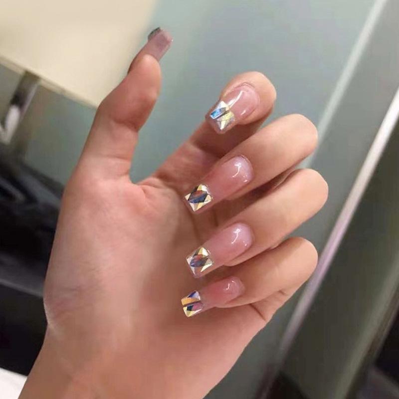 Nail Art Long Fake Nails Fancy Diamond Ballet Tips Press on False with Glue Coffin Stick Display Full Cover Artificial Designs, Jp1125-b7
Nail Art Long Fake Nails Fancy Diamond Ballet Tips Press on False with Glue Coffin Stick Display Full Cover Artificial Designs, Jp1125-b7
