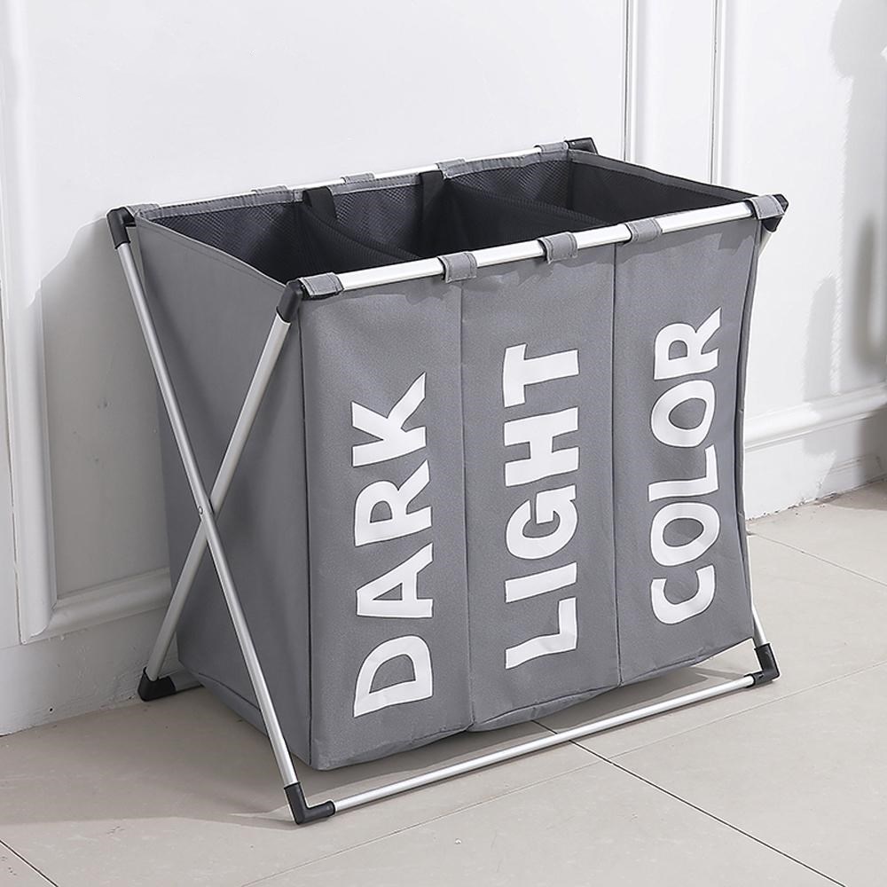 Water Proof Three Grid Laundry Organizer Bag Dirty Laundry Hamper Collapsible Home Laundry Clothes classification storage Basket Storage Bag
Water Proof Three Grid Laundry Organizer Bag Dirty Laundry Hamper Collapsible Home Laundry Clothes classification storage Basket Storage Bag