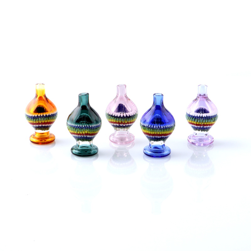 New Arrivals Bubble Caps Built-in flower Stripe Glass Bubble Carb Caps For Beveled Edge Quartz Banger Nails Oil Rigs Glass Water Pipes
New Arrivals Bubble Caps Built-in flower Stripe Glass Bubble Carb Caps For Beveled Edge Quartz Banger Nails Oil Rigs Glass Water Pipes