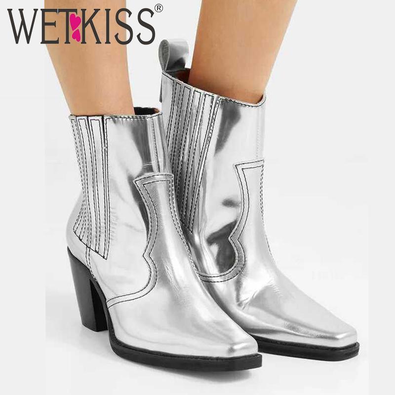 WETKISS Western Boots Women Snake Skin Ankle Booties High Heels Shoes Female Square Toe Cow Leather Shoes Ladies Spring 20201, Black
WETKISS Western Boots Women Snake Skin Ankle Booties High Heels Shoes Female Square Toe Cow Leather Shoes Ladies Spring 20201, Black