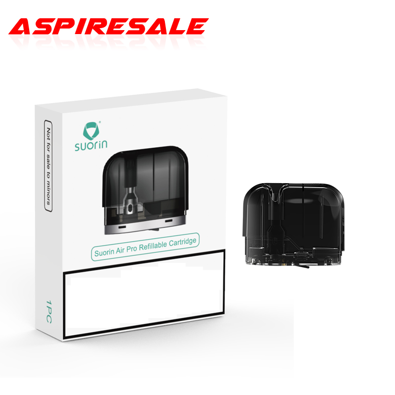 Authentic Suorin Air Pro Pod Cartridge 4.9ml Capacity adopts 1.0ohm Buil-in Meshed Coil for Suorin Air Pro Kit
Authentic Suorin Air Pro Pod Cartridge 4.9ml Capacity adopts 1.0ohm Buil-in Meshed Coil for Suorin Air Pro Kit