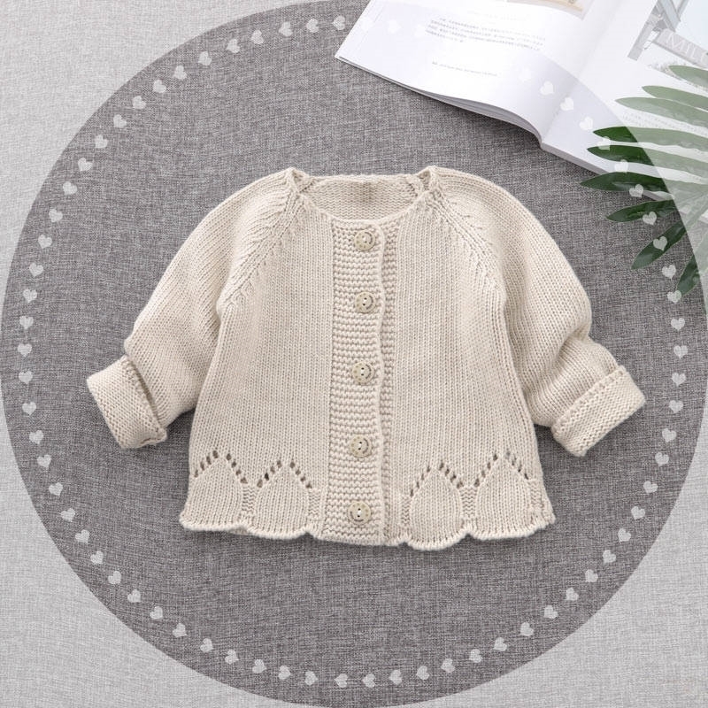 Toddler Wool Coats Toddler Girl Winter Clothes Baby Cute Long Sleeve Knitting Coats Kids Fashion Jackets Wool Coat LJ201130