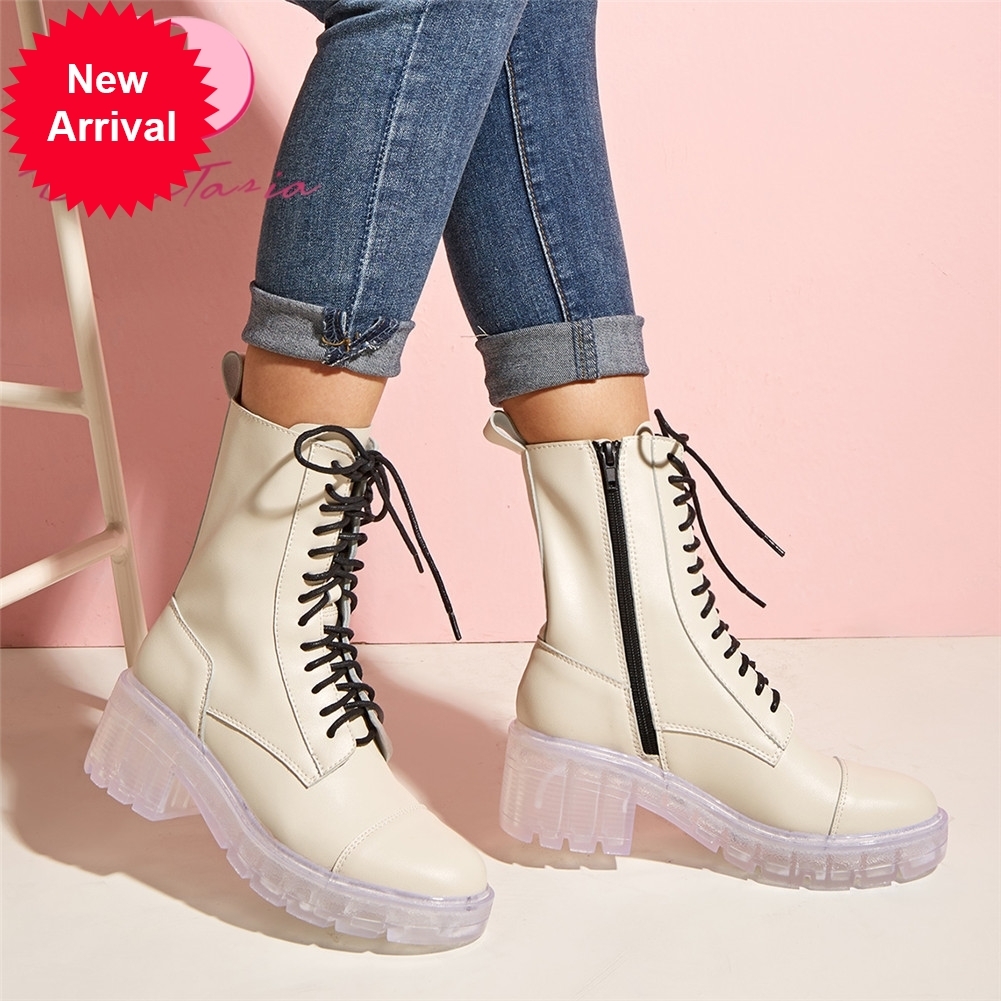 2021 The New New Fashion Chunky Heels Ankle Zip Solid Shoelaces Woman Boots Women Shoes Jq3j, White
2021 The New New Fashion Chunky Heels Ankle Zip Solid Shoelaces Woman Boots Women Shoes Jq3j, White