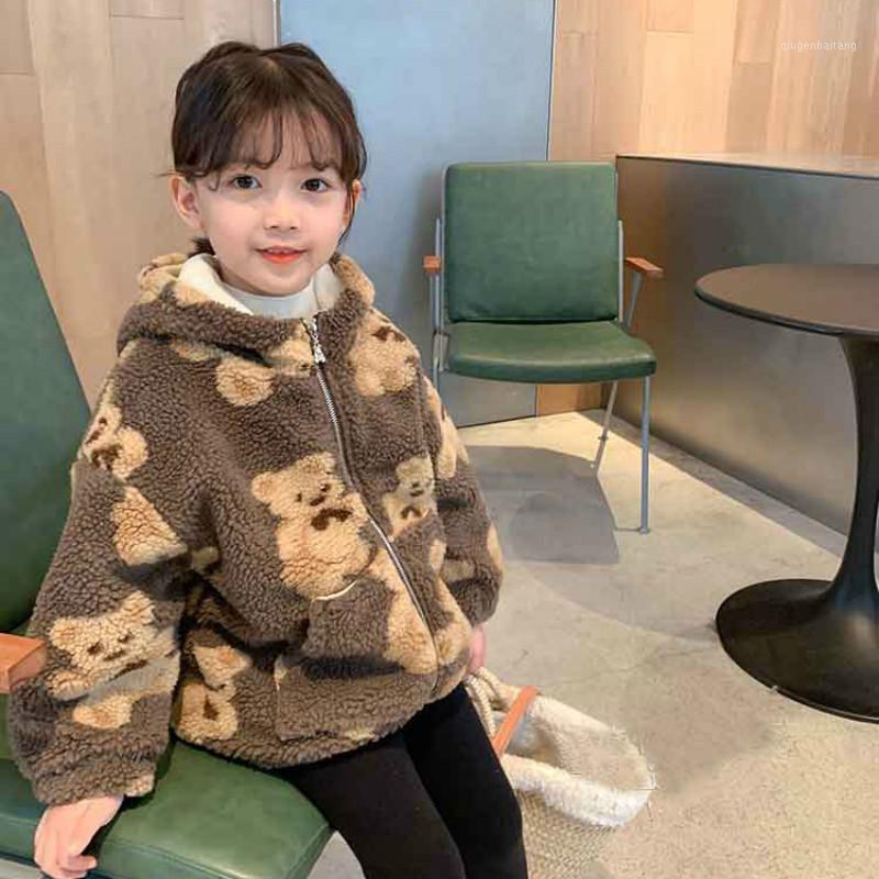 Girls Warm Coat 2020 Autumn Winter New Arrival Girls Fashion Warm Fleece Coat Kids Cartoon Bear Jackets Kids Coats for Girls1, Brown
Girls Warm Coat 2020 Autumn Winter New Arrival Girls Fashion Warm Fleece Coat Kids Cartoon Bear Jackets Kids Coats for Girls1, Brown