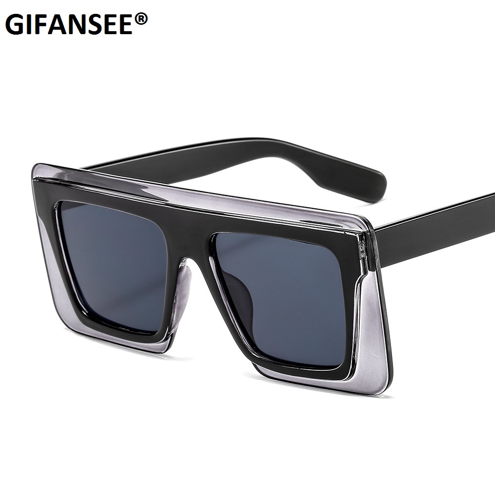 GIFANSEE women square sunglasses oversized men brand designer glasses vintage luxury eyewear uv400 shades eyewear male female
GIFANSEE women square sunglasses oversized men brand designer glasses vintage luxury eyewear uv400 shades eyewear male female