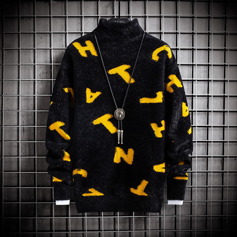 2021 New Winter High-collar Letters Imitation Male Outer Sweater Youth Personality Wave Upper Shirt DKQB, Xxl
2021 New Winter High-collar Letters Imitation Male Outer Sweater Youth Personality Wave Upper Shirt DKQB, Xxl