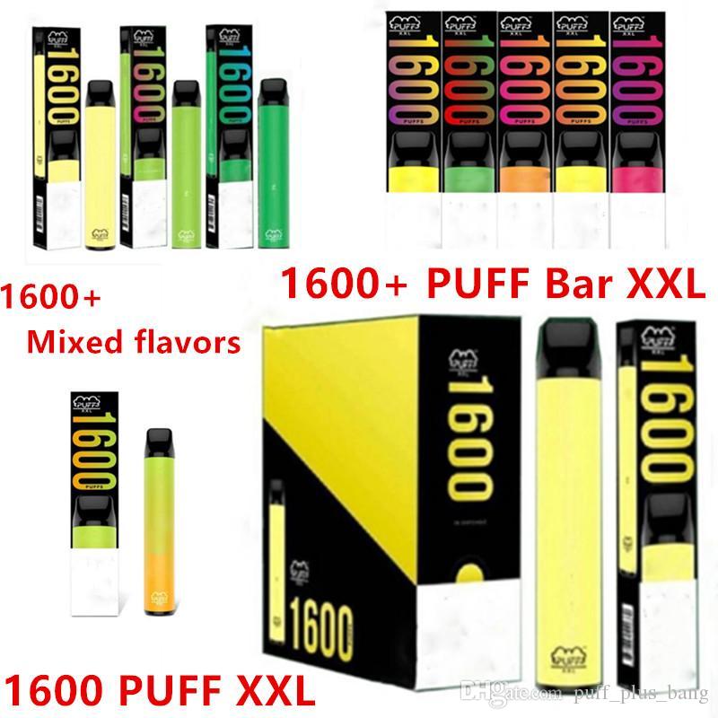 PUFF XXL Disposable Device 1600+ puff bar xxl Puffs 18 Colors Puff Bar Plus Xtra E Cigarette Vape Pen
PUFF XXL Disposable Device 1600+ puff bar xxl Puffs 18 Colors Puff Bar Plus Xtra E Cigarette Vape Pen