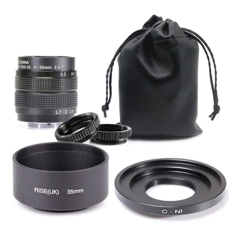 Fujian 35mm f/1.7 APS-C CCTV Lens+adapter ring+2 Macro Ring + lens hood for NIKON1 Mirroless Camera J1/J2/J3/J4/J5
Fujian 35mm f/1.7 APS-C CCTV Lens+adapter ring+2 Macro Ring + lens hood for NIKON1 Mirroless Camera J1/J2/J3/J4/J5