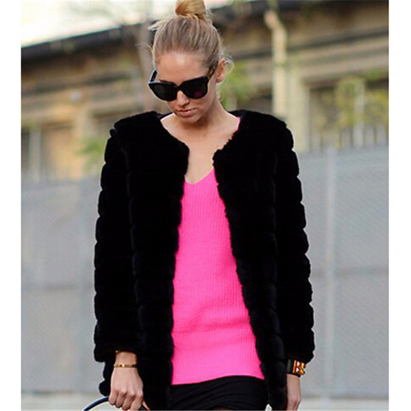 S-4Xl Plus Size Faux Fur Coat Soft, Warm & Stylish | Winter New Arrival