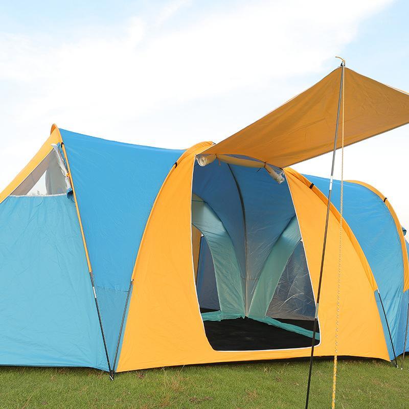 6-9 Person Large Camping Tent Ultralarge Space Waterproof Outdoor Tourist Family Tent Party Marquee tents for traveling Hiking1
6-9 Person Large Camping Tent Ultralarge Space Waterproof Outdoor Tourist Family Tent Party Marquee tents for traveling Hiking1