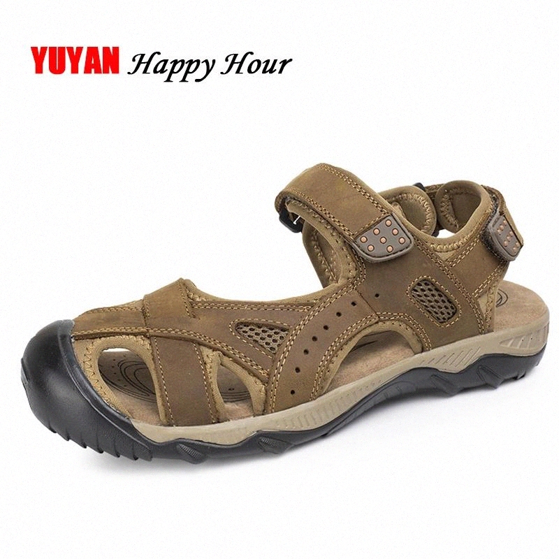 2019 Summer Shoes Men Genuine Leather Sandals Non-slip High Quality Mens Brand Beach Sandals Plus Size 45 ZHK202 #5p7n, Brown
2019 Summer Shoes Men Genuine Leather Sandals Non-slip High Quality Mens Brand Beach Sandals Plus Size 45 ZHK202 #5p7n, Brown