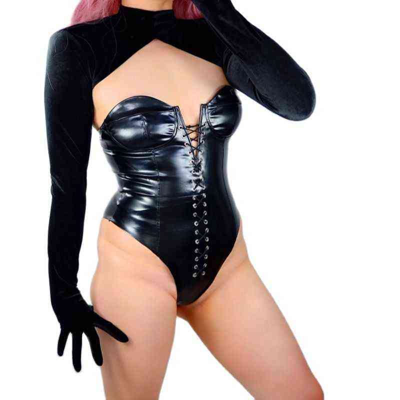 Gold Velvet Sun Protection Clothes High Collar BOLERO GLOVES Top Clothes Long-Sleeve Black High-Elastic Women Gloves WSR53 220112