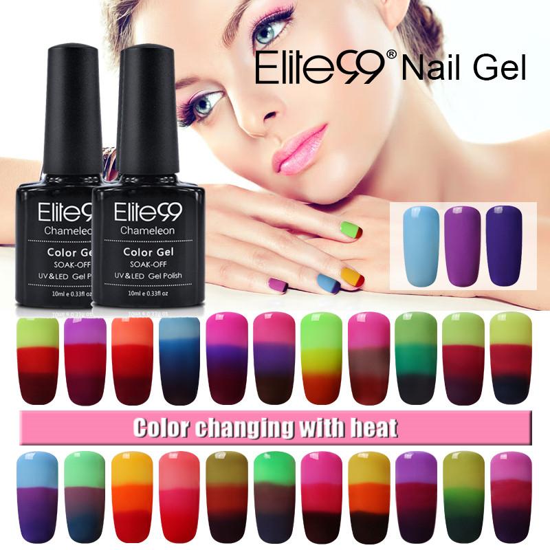 Elite99 32 Pcs/Lot 10ML Temperature Change Color Thermal Gel Polish UV Led Nail Gel Polish Soak off UV Nail Varnish, 32 colors
Elite99 32 Pcs/Lot 10ML Temperature Change Color Thermal Gel Polish UV Led Nail Gel Polish Soak off UV Nail Varnish, 32 colors