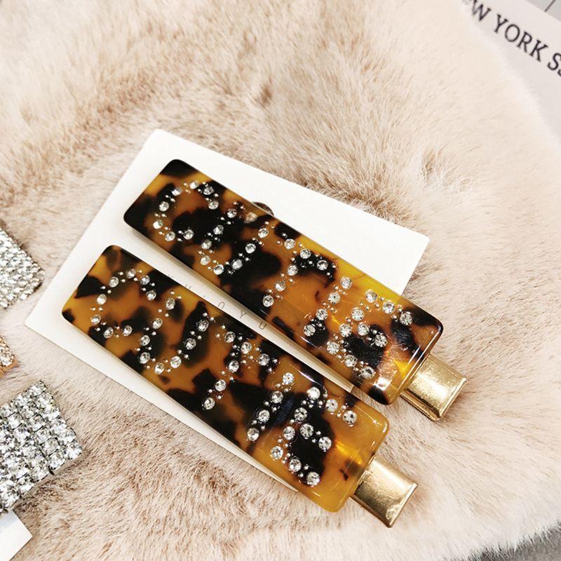 Fashion Luxury Crystal Rhinestones Hair Clips Leopard Acrylic Hairpin Hair Accessories for Women Letters Hairgrip Headwear Rated
Fashion Luxury Crystal Rhinestones Hair Clips Leopard Acrylic Hairpin Hair Accessories for Women Letters Hairgrip Headwear Rated