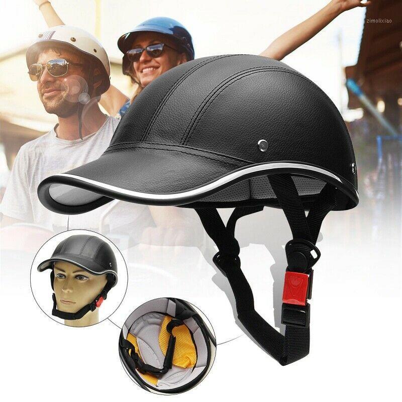 Motorcycle Cycling Half Open Face Helmet Baseball Cap Foam Padded PU Hat Visor Intelligent Bicycle Helmet For Bike Scooter1, Silver
Motorcycle Cycling Half Open Face Helmet Baseball Cap Foam Padded PU Hat Visor Intelligent Bicycle Helmet For Bike Scooter1, Silver