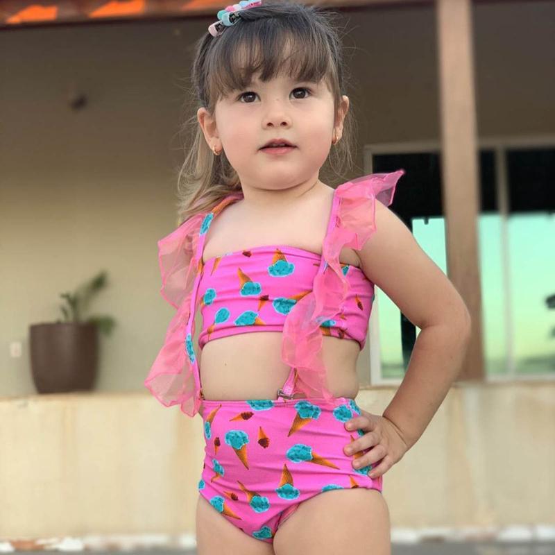 One-Pieces 0-4 Year Toddler Kids Baby Girls Lace Swimsuit Ice Cream Print Detachable Ruffle Bikini Swimming Beachwear Summer Bathing Suit, Black
One-Pieces 0-4 Year Toddler Kids Baby Girls Lace Swimsuit Ice Cream Print Detachable Ruffle Bikini Swimming Beachwear Summer Bathing Suit, Black
