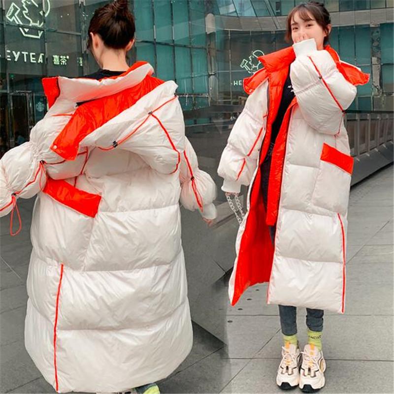 New Coat Winter Jacket Women White Duck Down Jacket Long Down Parka Female Loose Warm Thick warm Coat Snow Outwear, Black
New Coat Winter Jacket Women White Duck Down Jacket Long Down Parka Female Loose Warm Thick warm Coat Snow Outwear, Black