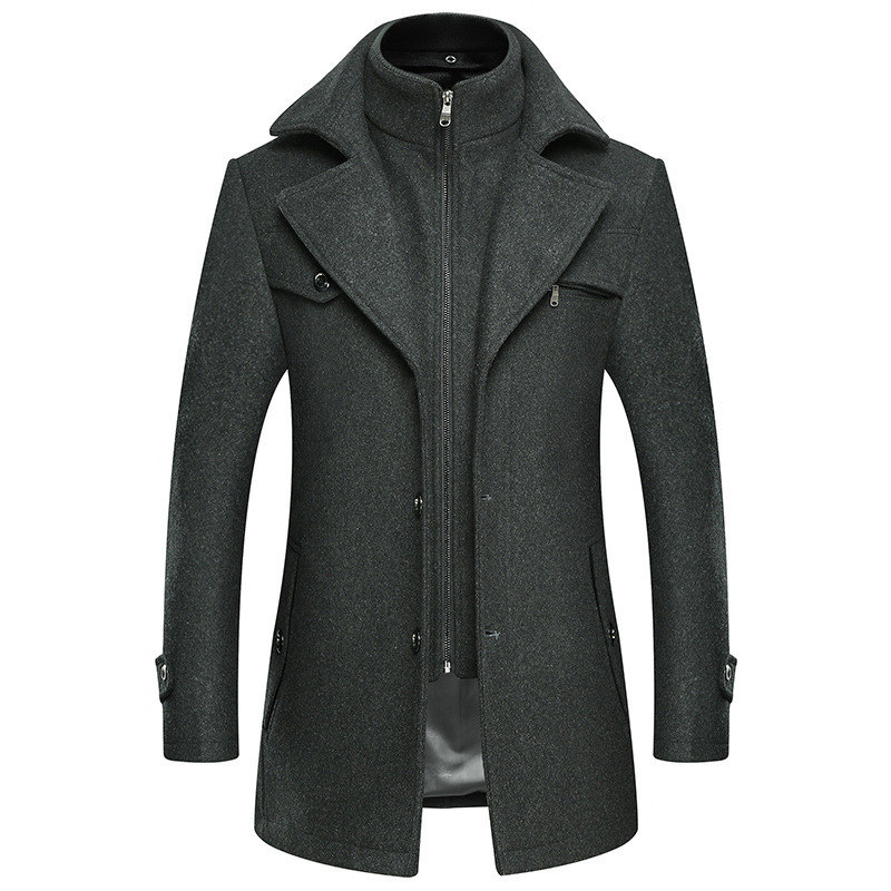 Casual Thicken Warm Mens Winter Coat Men T200117