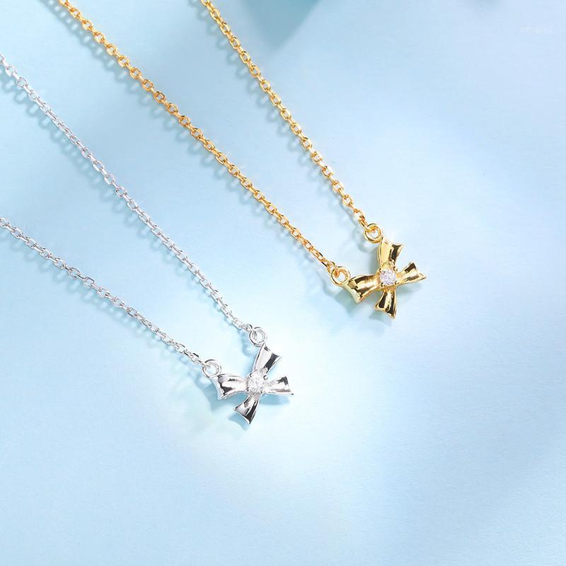 Pendant Necklaces High Quality S925 Sterling Silver With Crystal Bow Personalized Jewellery Ladies Wedding Necklace DH71501
Pendant Necklaces High Quality S925 Sterling Silver With Crystal Bow Personalized Jewellery Ladies Wedding Necklace DH71501