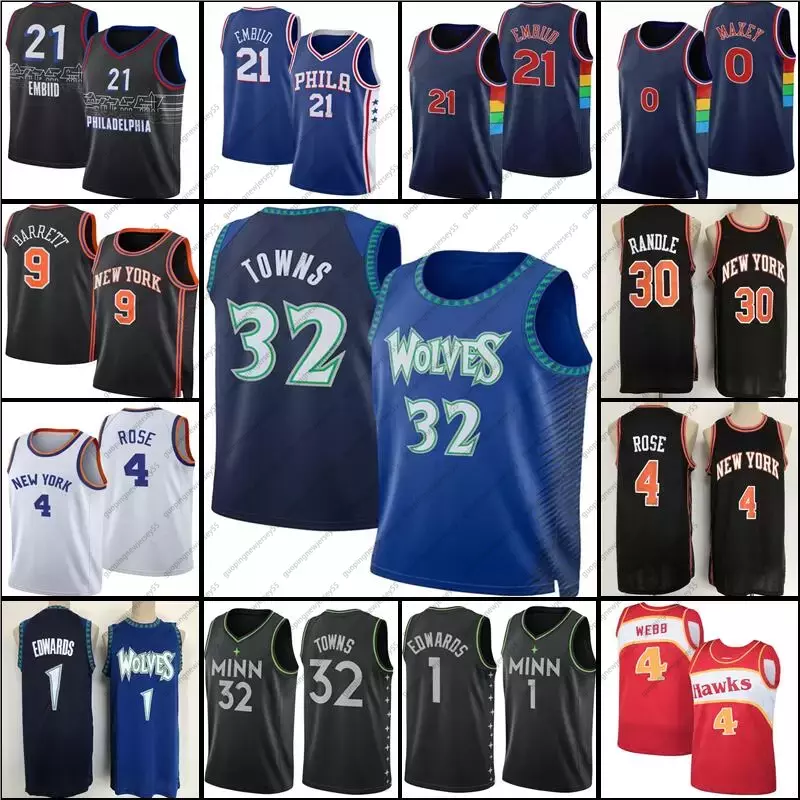 Julius 30 Randle RJ 9 Barrett Derrick 4 Rose Jersey Karl-Anthony 32 Cidades Anthony 1 Edwards Kevin Basketball Jerseys Garnett Spud 4 Webb mens, Men jersey
Julius 30 Randle RJ 9 Barrett Derrick 4 Rose Jersey Karl-Anthony 32 Cidades Anthony 1 Edwards Kevin Basketball Jerseys Garnett Spud 4 Webb mens, Men jersey