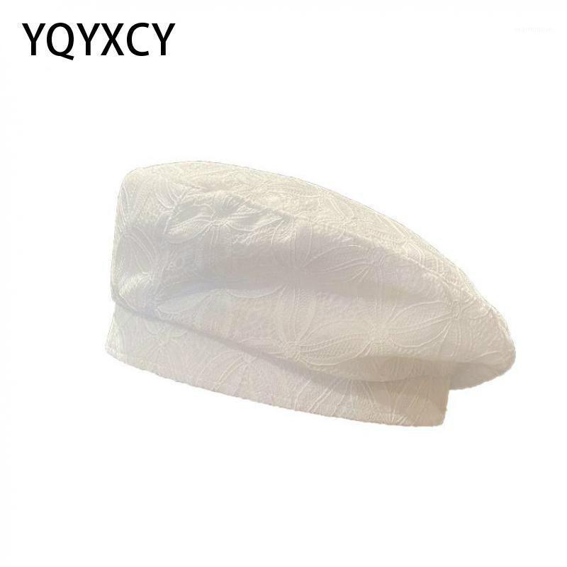 YQYXCY Hat Women Beret Lace Flower Breathable Hollow Summer Hats For Women Painter Cap Korean Fashion Brand Design Gorro1, White beret
YQYXCY Hat Women Beret Lace Flower Breathable Hollow Summer Hats For Women Painter Cap Korean Fashion Brand Design Gorro1, White beret