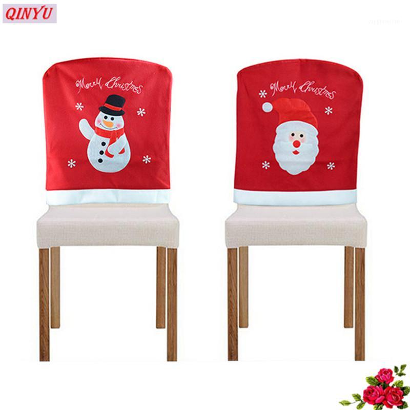 2017 Christmas Decorations Santa Claus/ Snowman 2 Styles Red Chair Covers Party Dinner Table Decor Supplies 6zHH1441
2017 Christmas Decorations Santa Claus/ Snowman 2 Styles Red Chair Covers Party Dinner Table Decor Supplies 6zHH1441