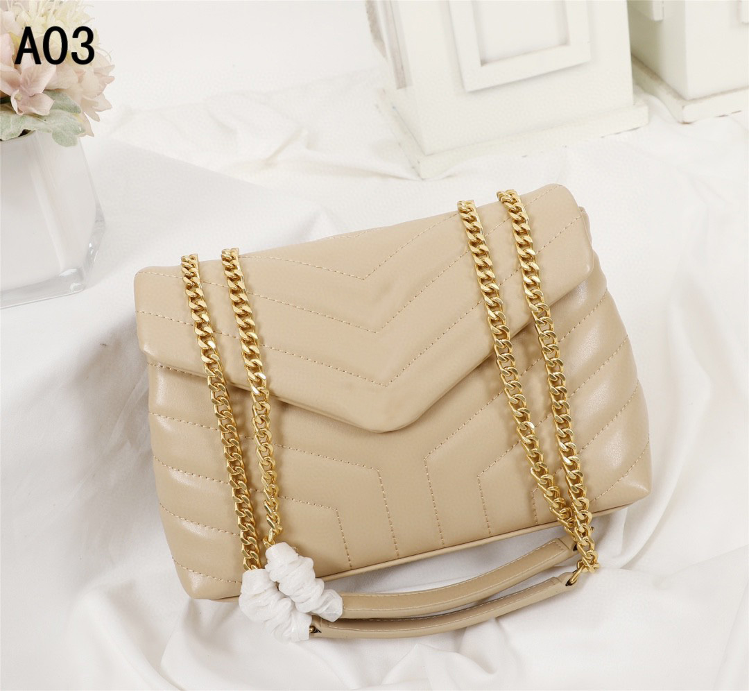 Fashion women designer handbags square fat LOULOU chain real leather womens bag large capacity Evening handbag high quality quilted messenger bags 487219, Style 8
Fashion women designer handbags square fat LOULOU chain real leather womens bag large capacity Evening handbag high quality quilted messenger bags 487219, Style 8