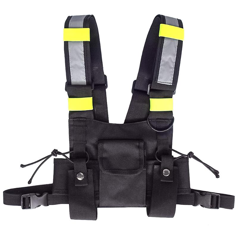 Outdoor Tactical Vest Highly Visible Reflective Radio Harness Chest Rig Outdoor Clothing Hunting Vest Equipment, Camouflage
Outdoor Tactical Vest Highly Visible Reflective Radio Harness Chest Rig Outdoor Clothing Hunting Vest Equipment, Camouflage